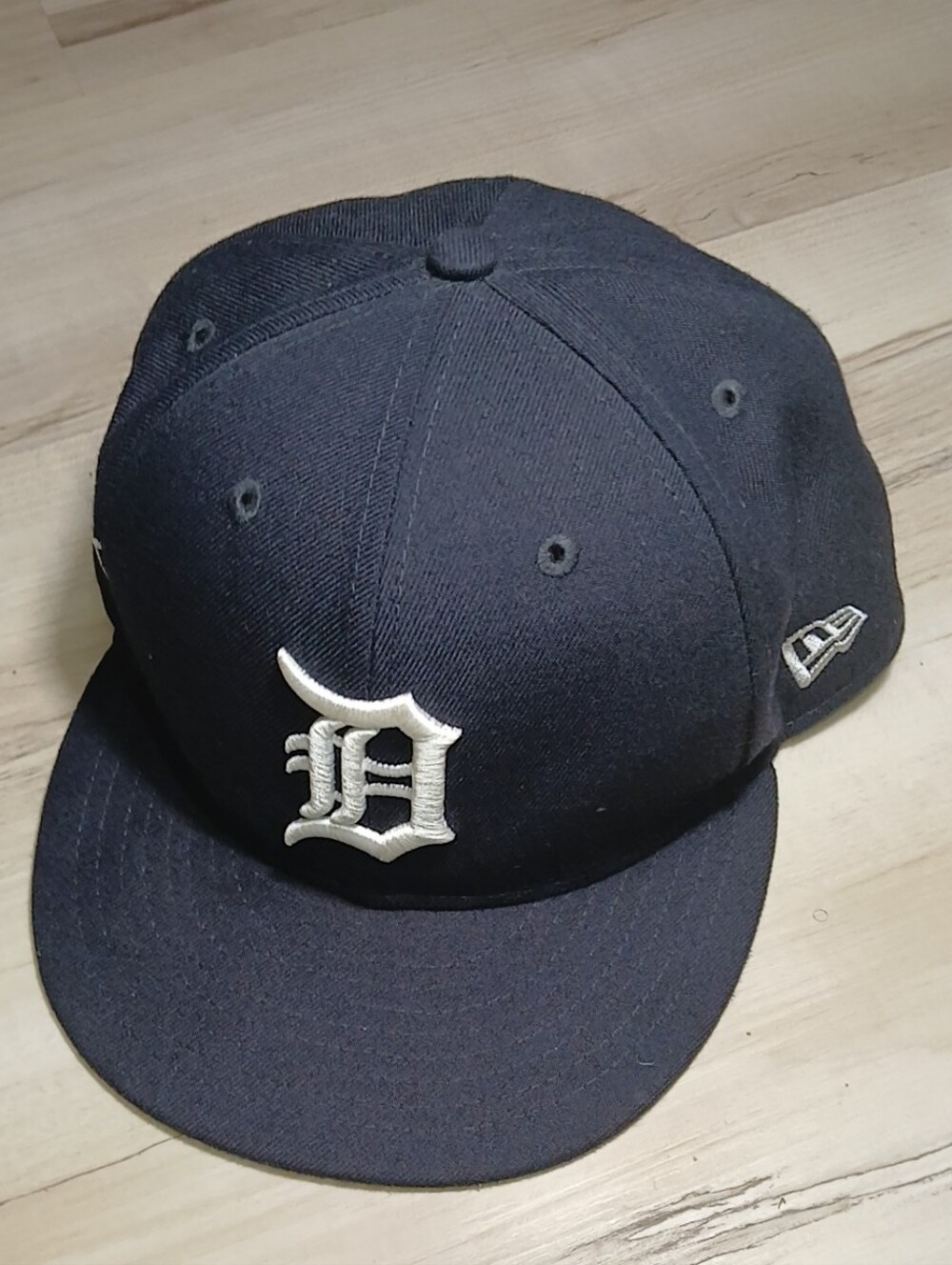 Detroit 'D' Black Snapback Hat